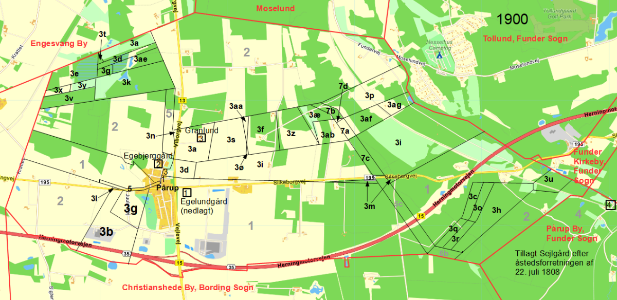 Pårup 3 udstykning